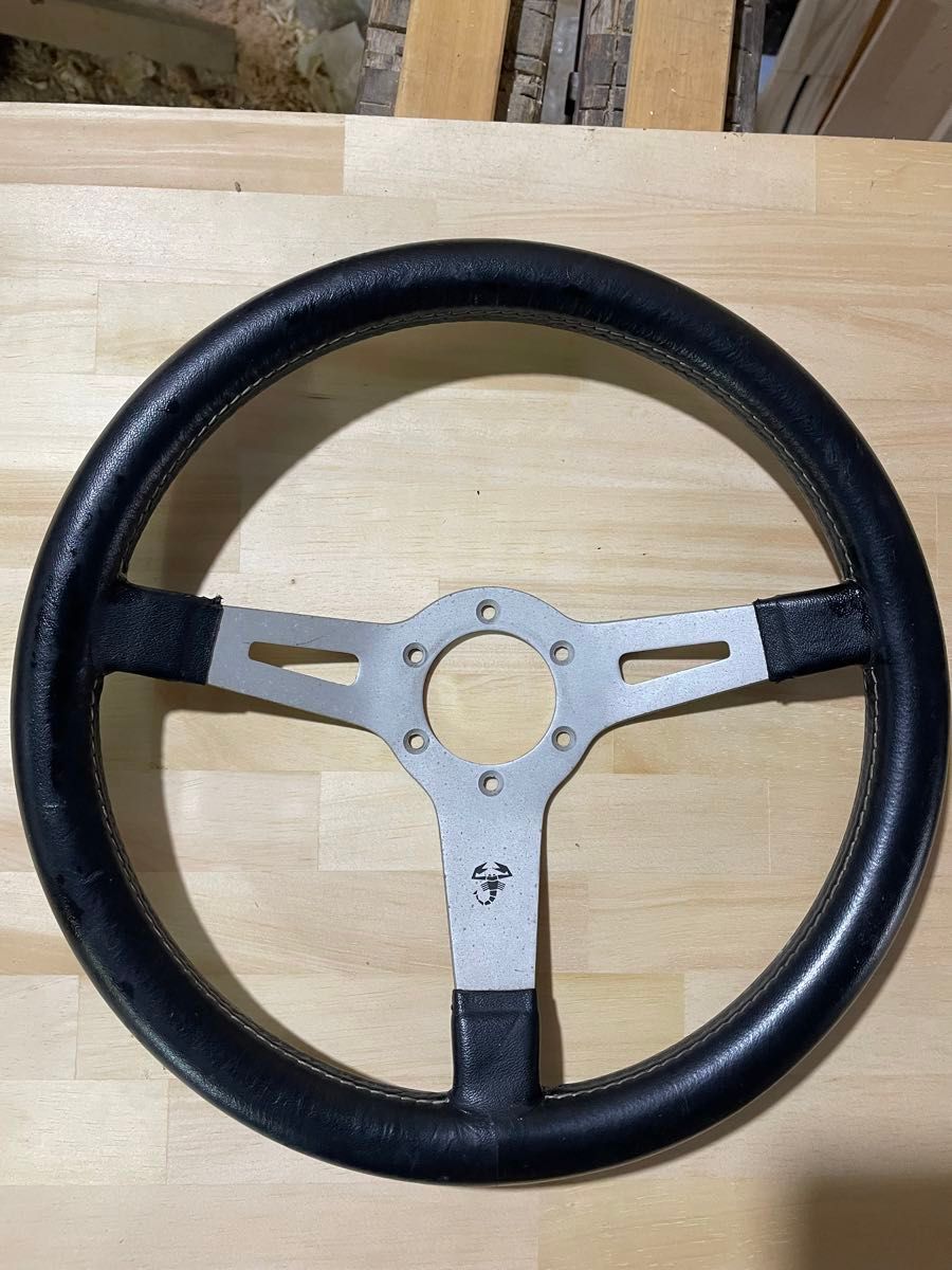 ABARTH アバルト 旧車ステアリング 本体 旧車 当時物 ハンドル｜Yahoo