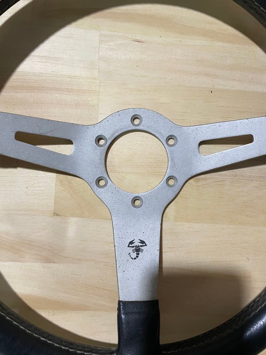 ABARTH アバルト 旧車ステアリング 本体 旧車 当時物 ハンドル｜Yahoo