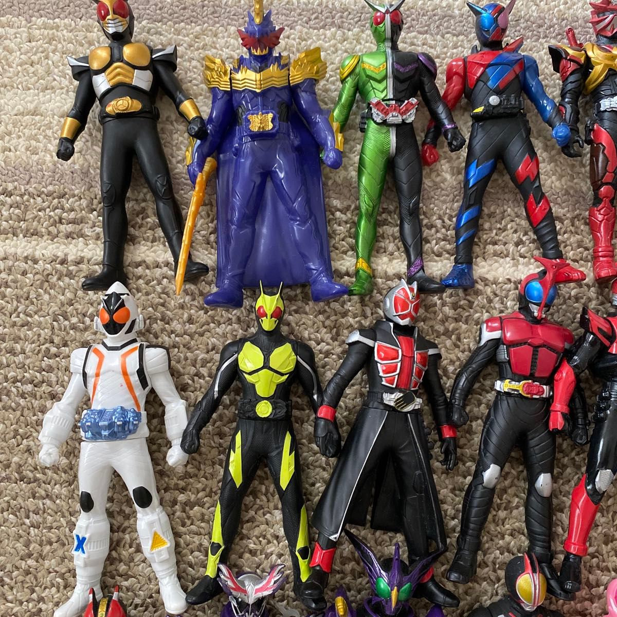 仮面ライダー フィギュア ソフビ 大量 まとめ売り セット｜Yahoo