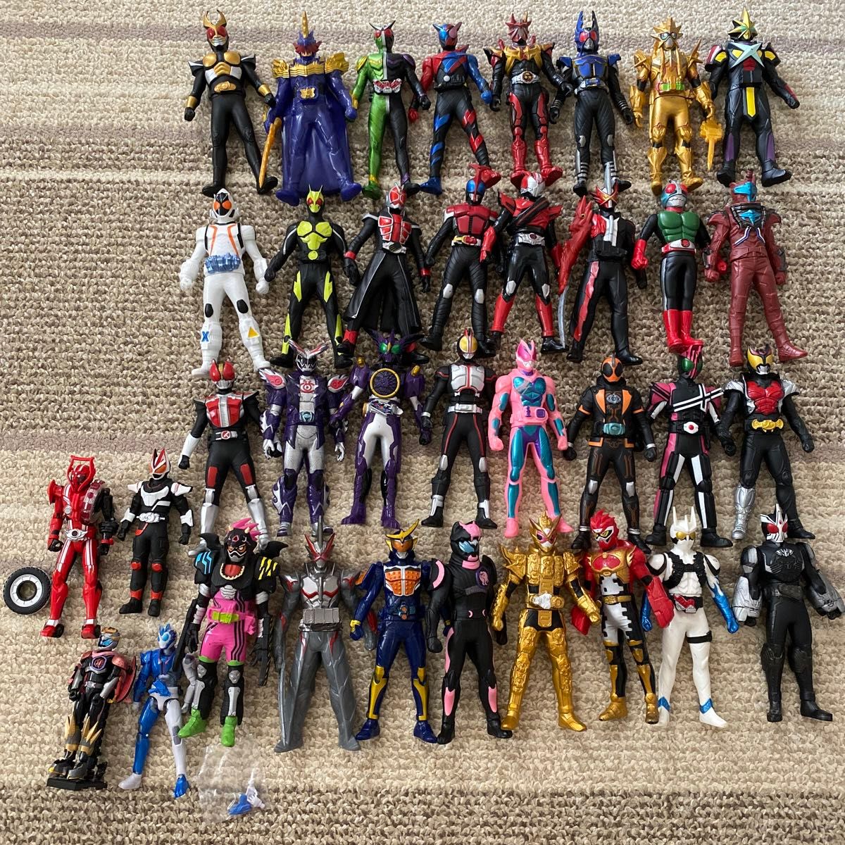 仮面ライダー フィギュア ソフビ 大量 まとめ売り セット｜Yahoo