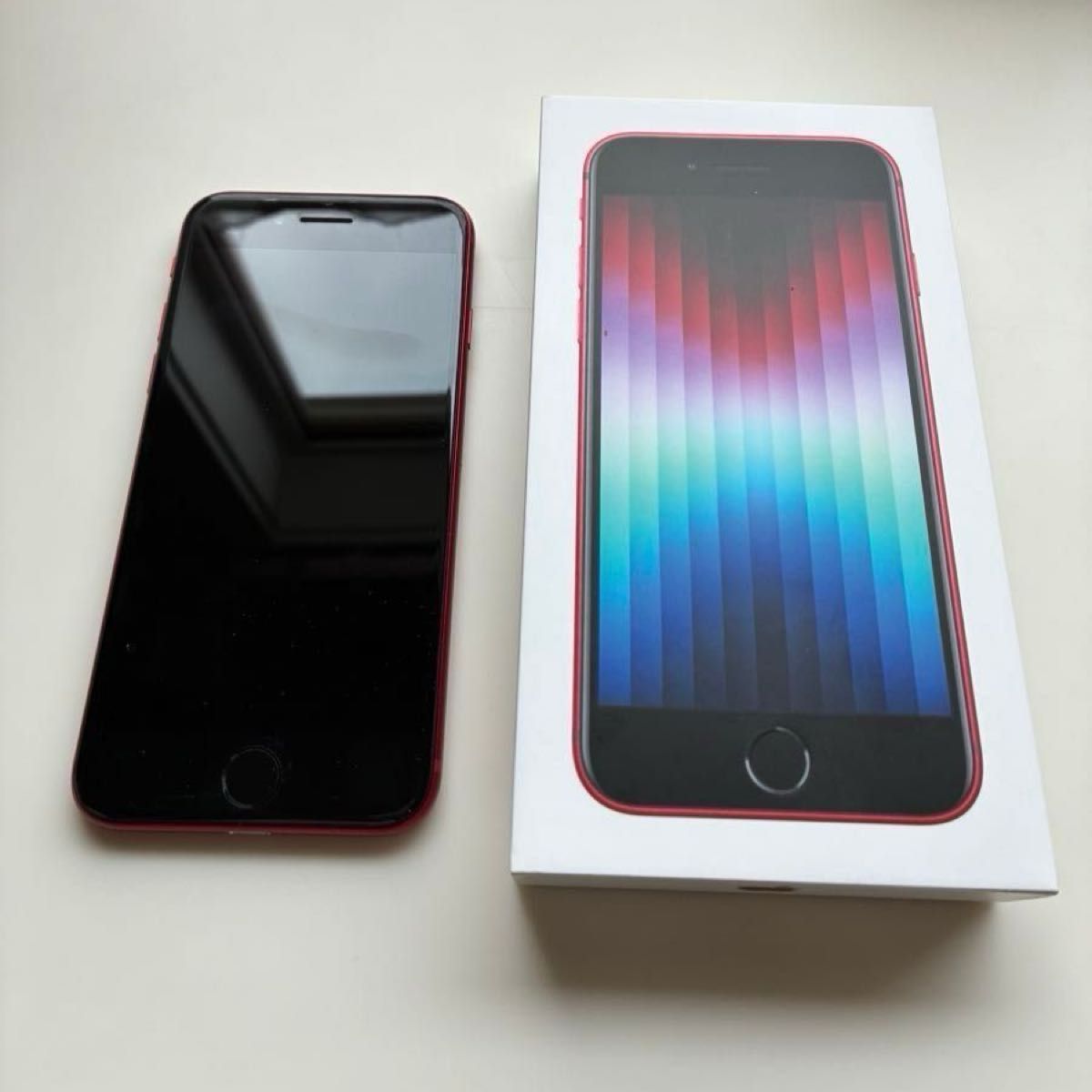 iPhone SE(第3世代) Red 64GB バッテリー最大容量88%｜Yahoo!フリマ