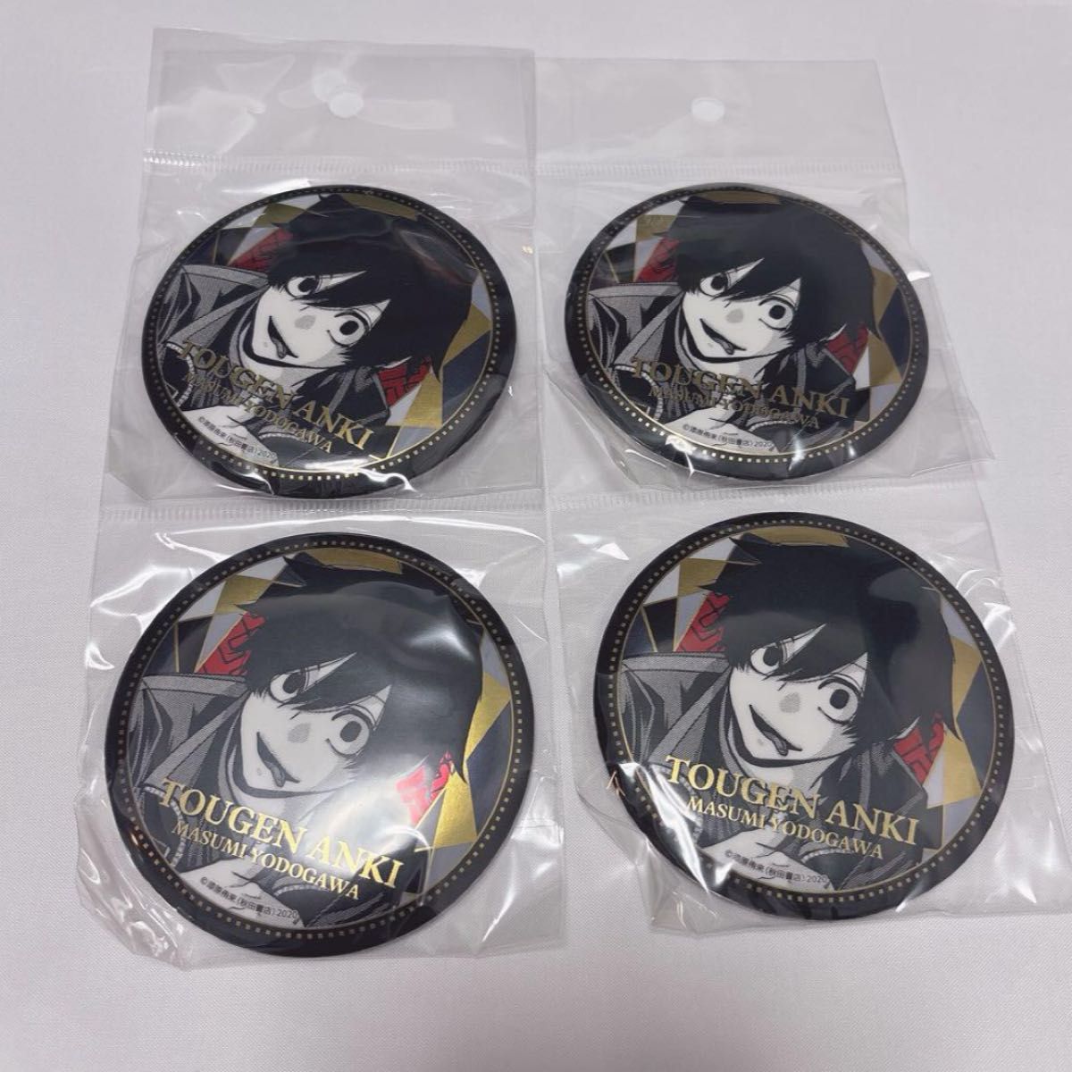 淀川真澄 ファボテリア メタル缶バッジ トレーディング缶バッジ 桃源