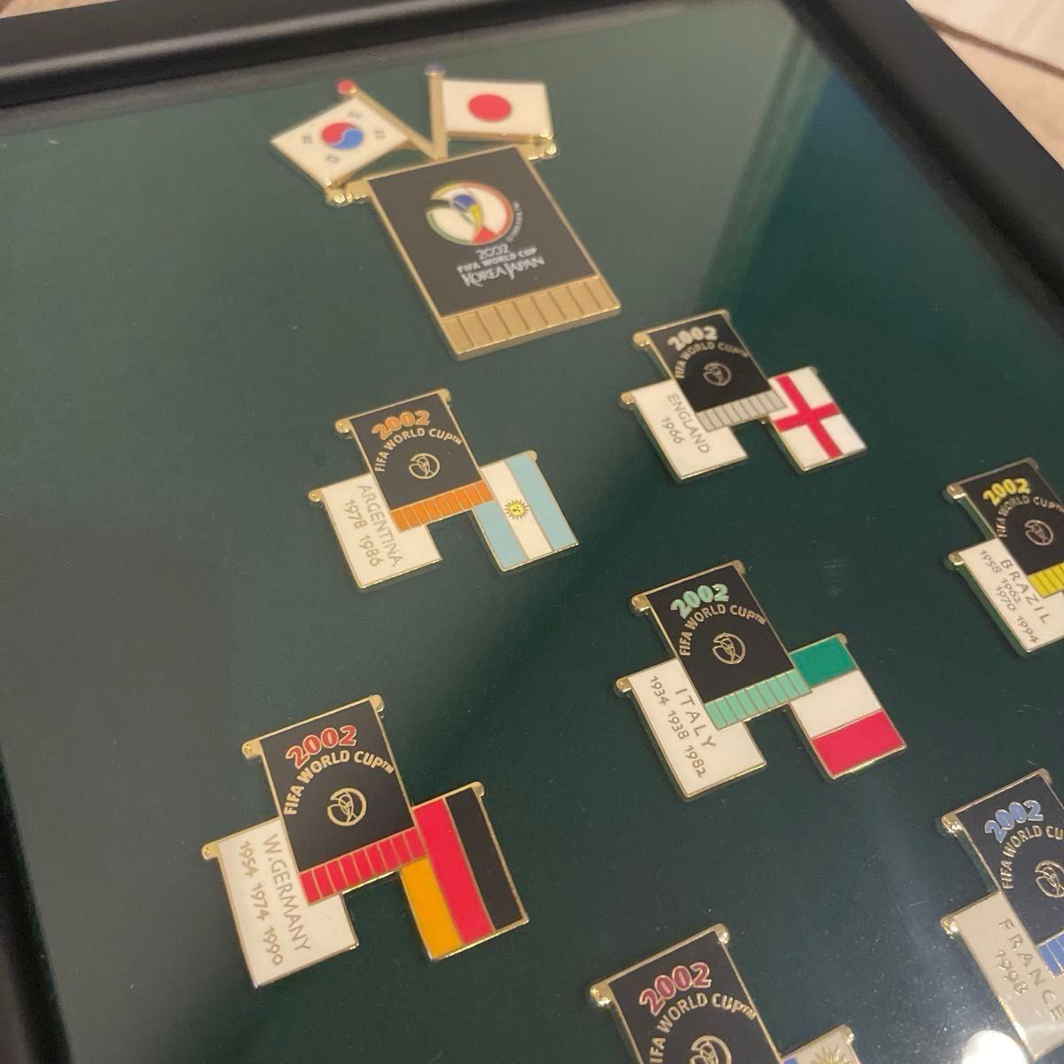 サッカー 日韓ワールドカップ ピンバッジセット 2002年 FIFA WORLD CUP