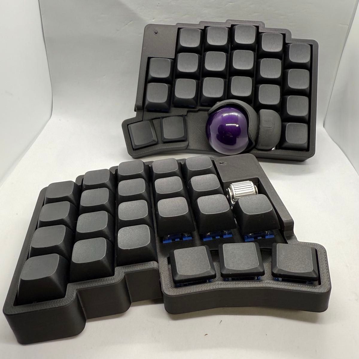 roBa 無線接続 左右分割 トラックボール キーボード 組立て済み｜Yahoo