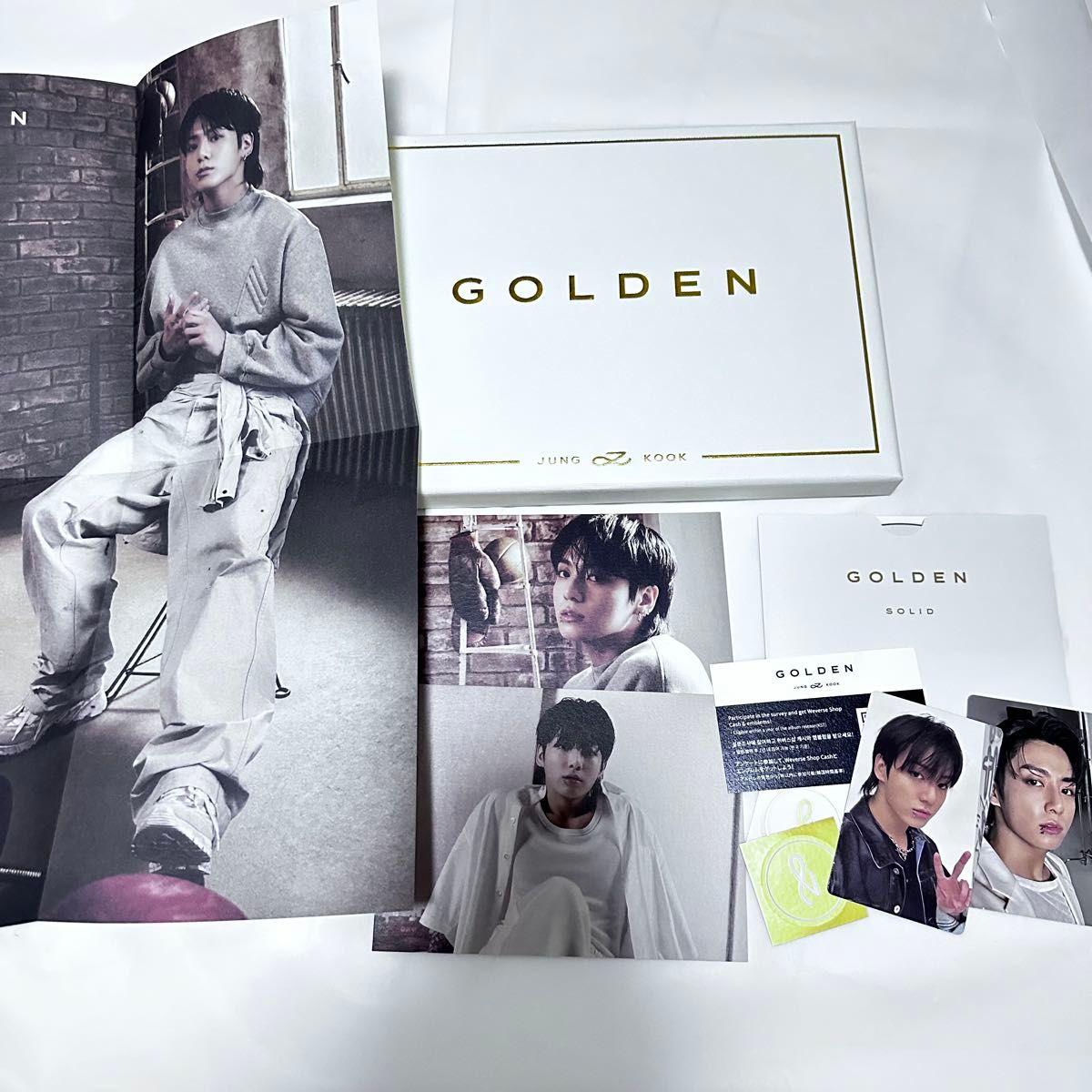 BTS ジョングク 展示会 GOLDEN トレカ チリ 2 BTS JUNGKOOK ジョングク
