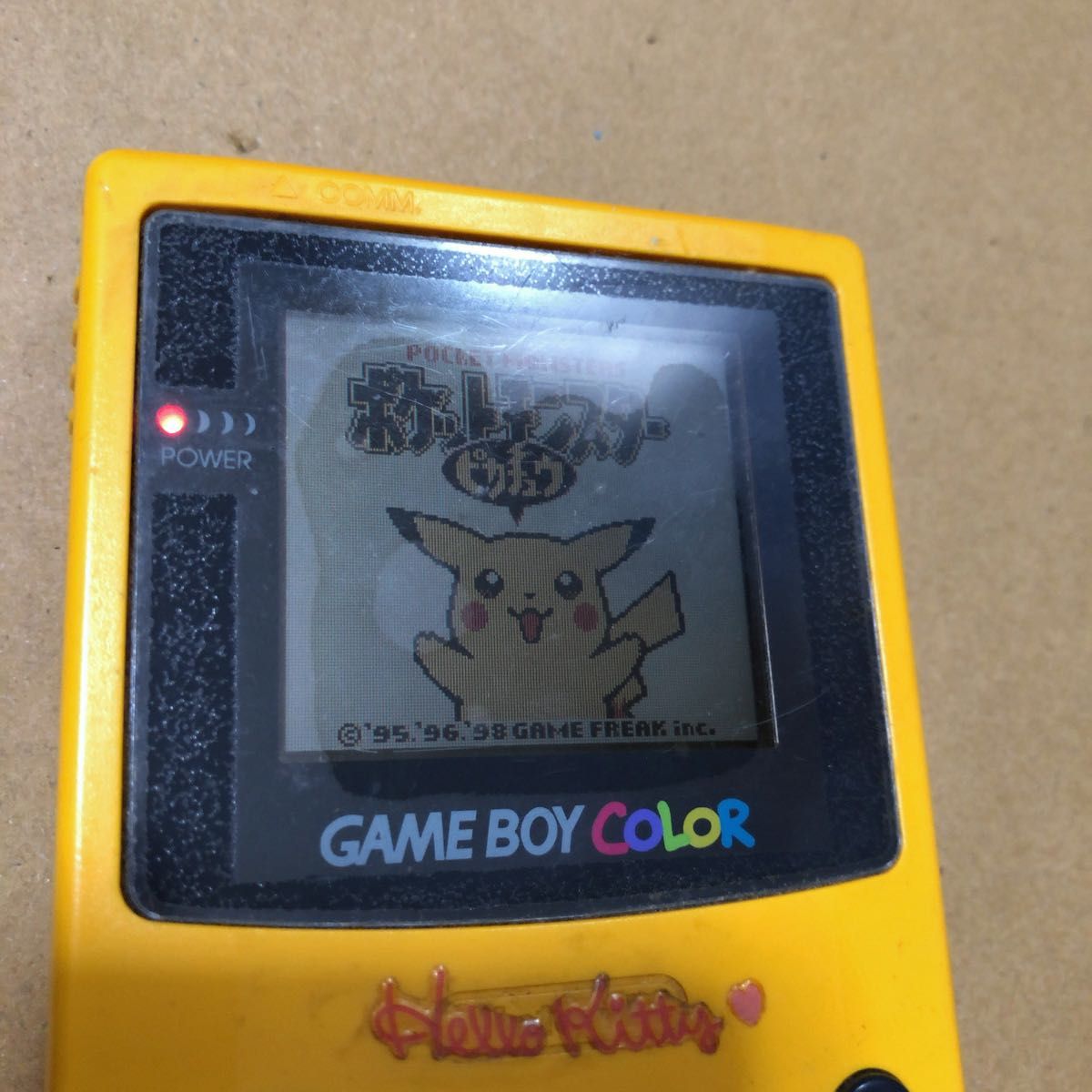 ゲームボーイカラー 本体 黄色｜Yahoo!フリマ（旧PayPayフリマ）