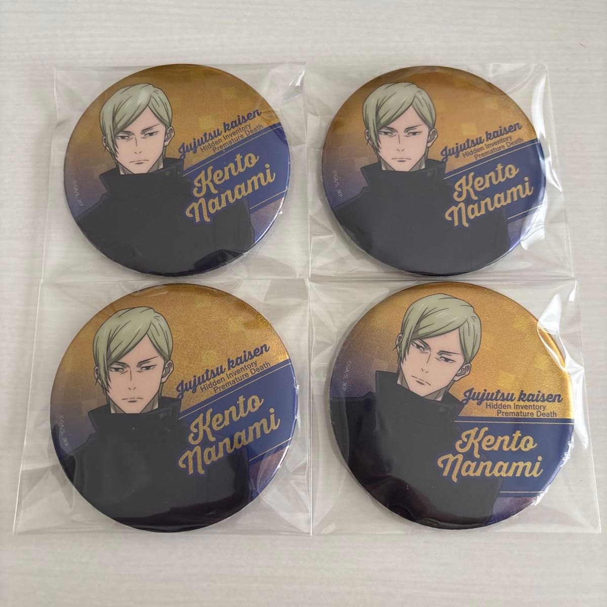 呪術廻戦 七海建人 コレクション缶バッジ”BATTLES”-渋谷事変