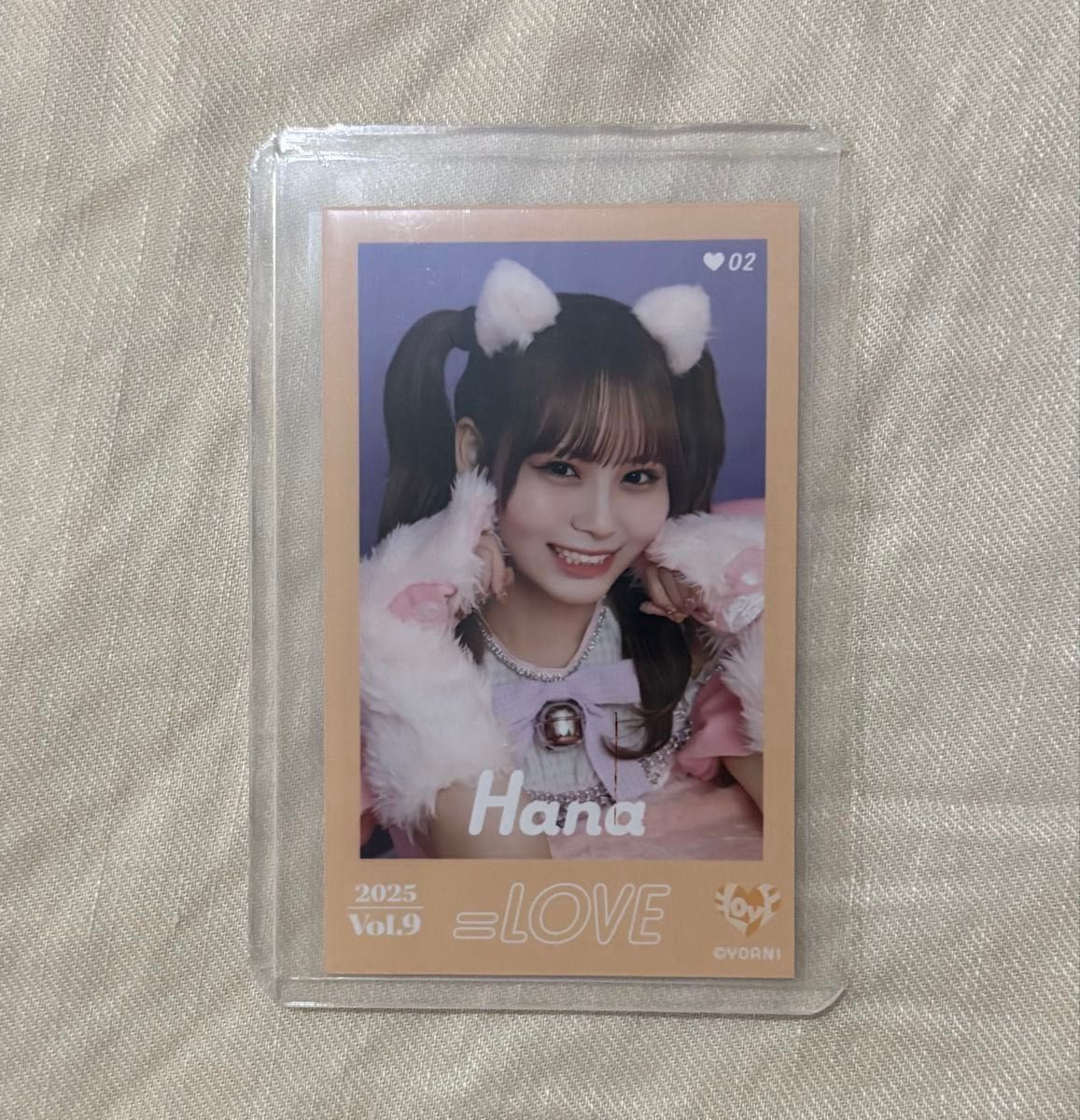 イコラブ 大場花菜 ミニフォト vol 9 レア 猫衣装 ノーマルコンプ