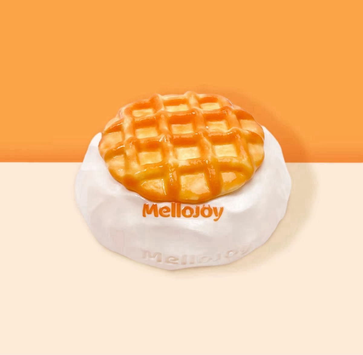 Mellojoy クリームワッフル 2個セット さんかく まる クリーミー