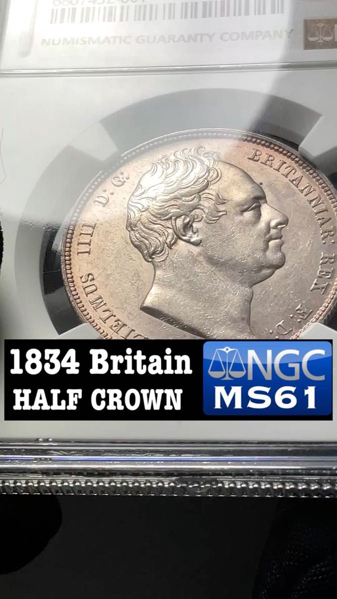 プレミアコイン 銀貨 稀少 イギリス 2019年 鑑定枚数 117枚 2ポンド