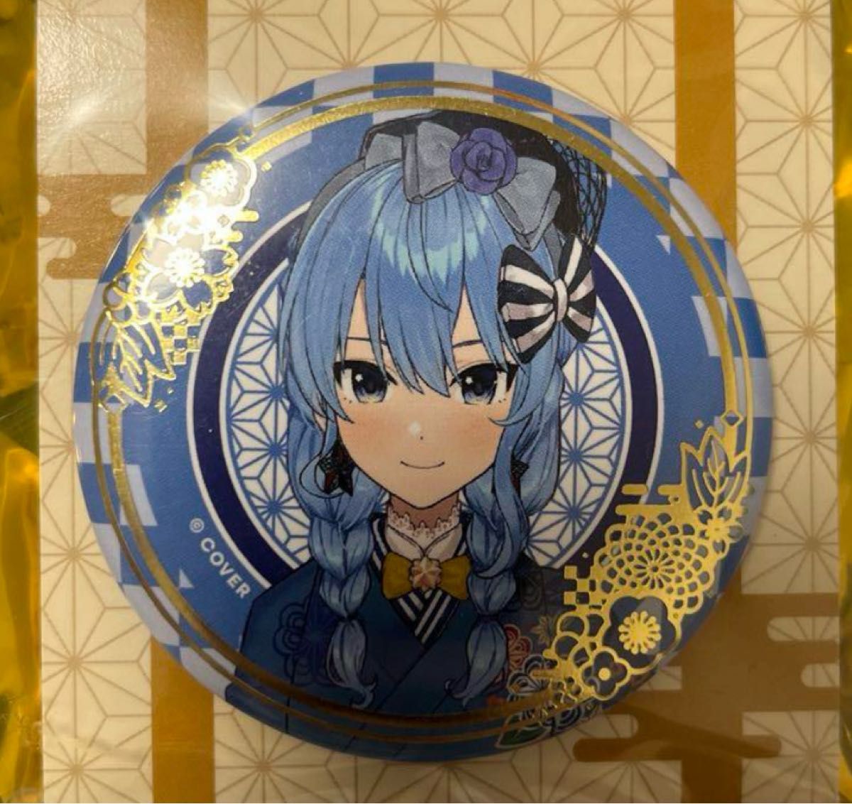 ホロライブ 星街すいせい 箔押し缶バッジ 正月衣装ver hololive｜Yahoo