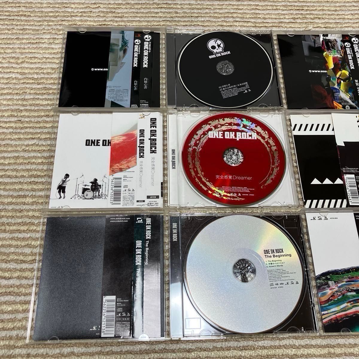 ONE OK ROCK シングル CD 全9枚セット 帯付き｜Yahoo!フリマ（旧PayPay