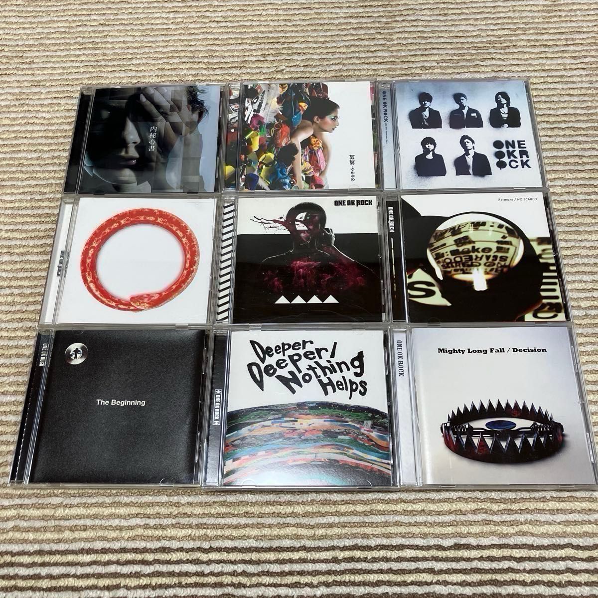 ONE OK ROCK シングル CD 全9枚セット 帯付き｜Yahoo!フリマ（旧PayPay