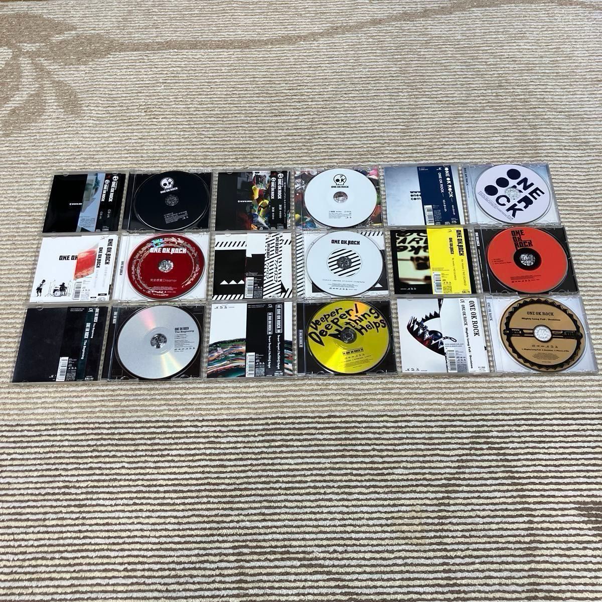 ONE OK ROCK シングル CD 全9枚セット 帯付き｜Yahoo!フリマ（旧PayPay