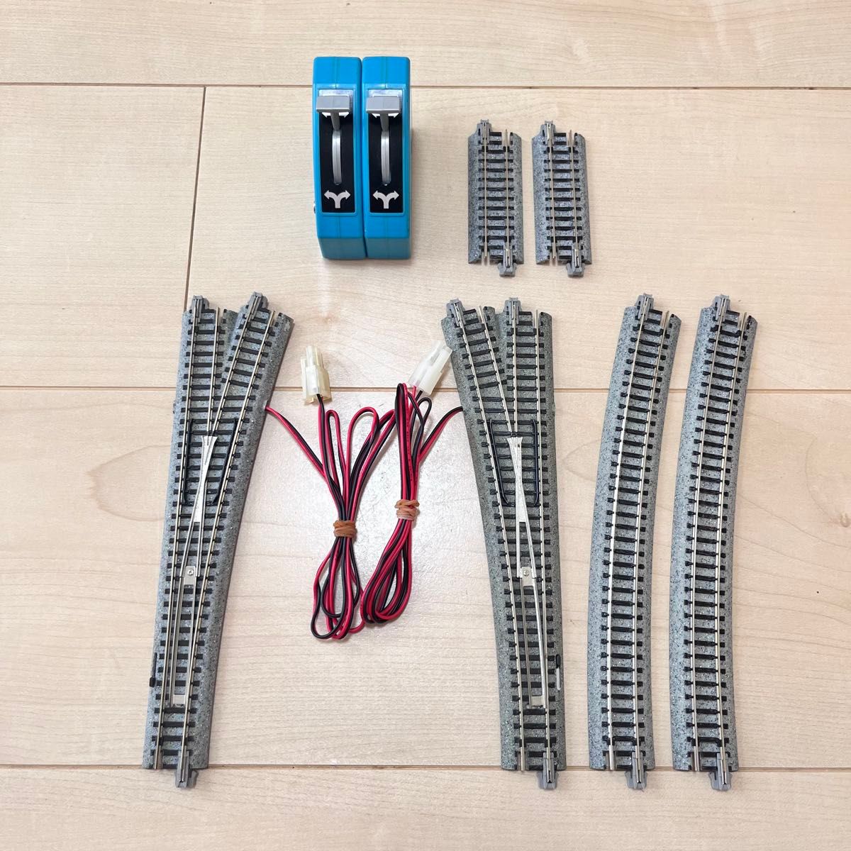 Nゲージ KATO ユニトラック 単線×複線レイアウト 8の字立体高架線