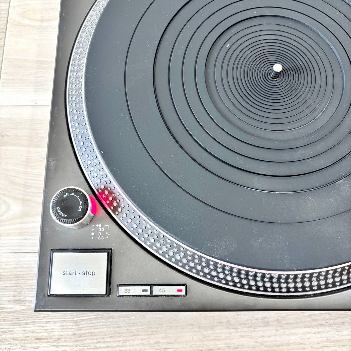 カートリッジ付】Technics SL-1200MK3D ブラック 動作確認 Ortofon