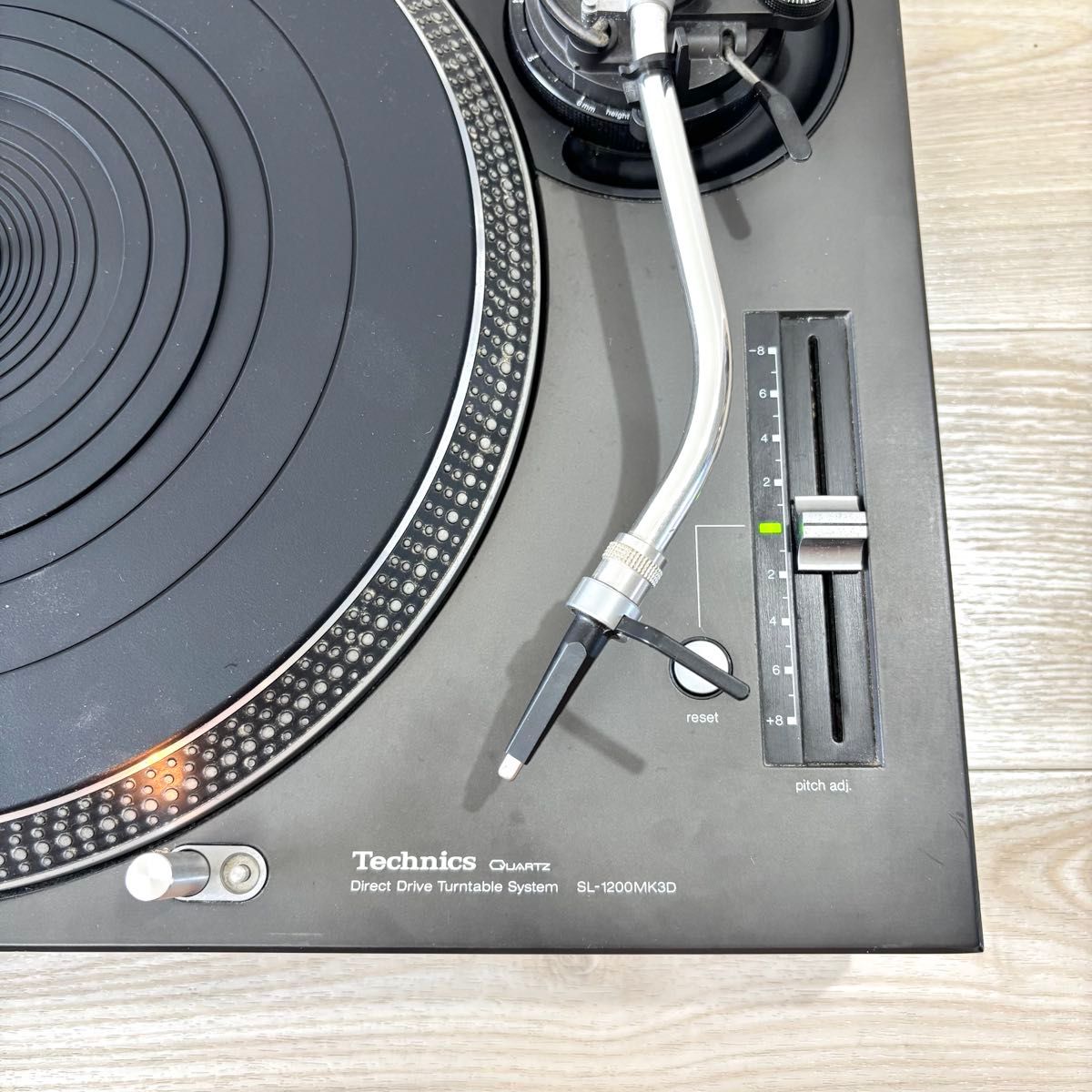カートリッジ付】Technics SL-1200MK3D ブラック 動作確認 Ortofon