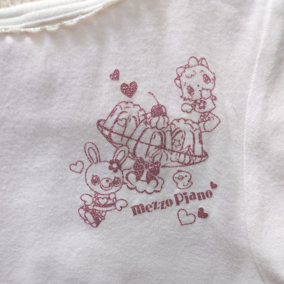 メゾピアノ 白Tシャツ 110｜Yahoo!フリマ（旧PayPayフリマ）