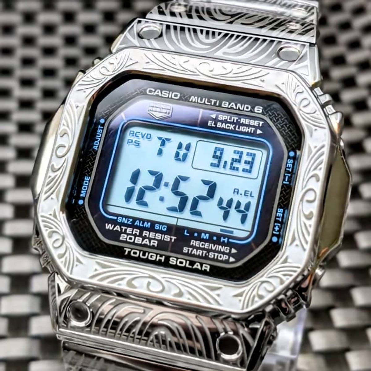 G-SHOCK GW-M5610 [電波ソーラー マルチバンド6] フルメタル メタル