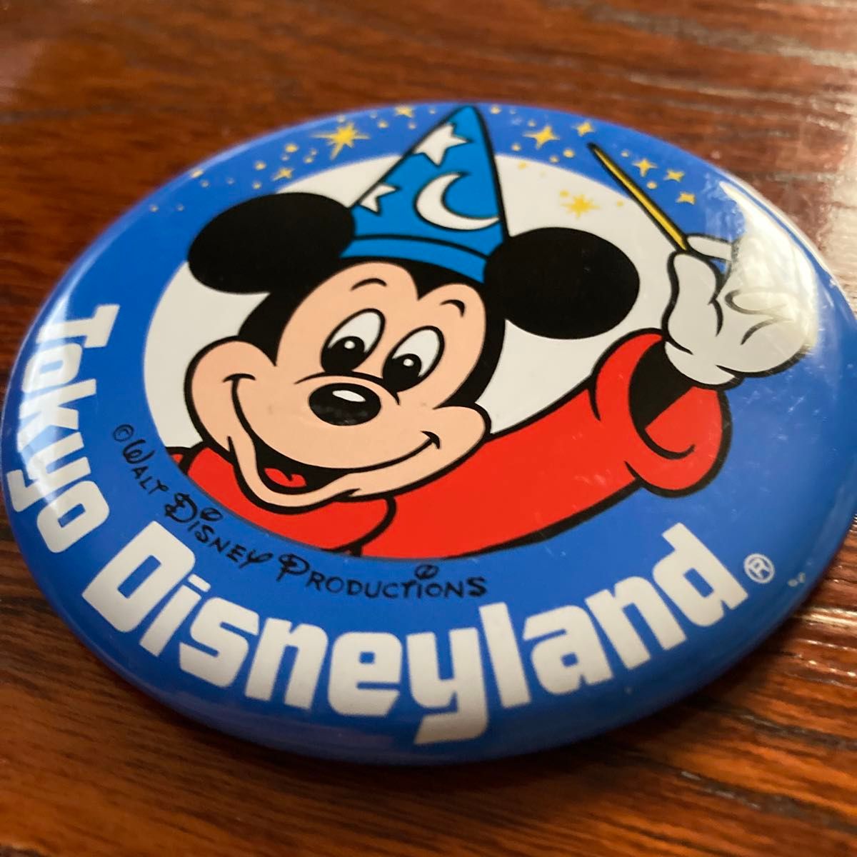 激レア レトロ ミッキーマウス 缶バッジ 東京ディズニーランド 初期