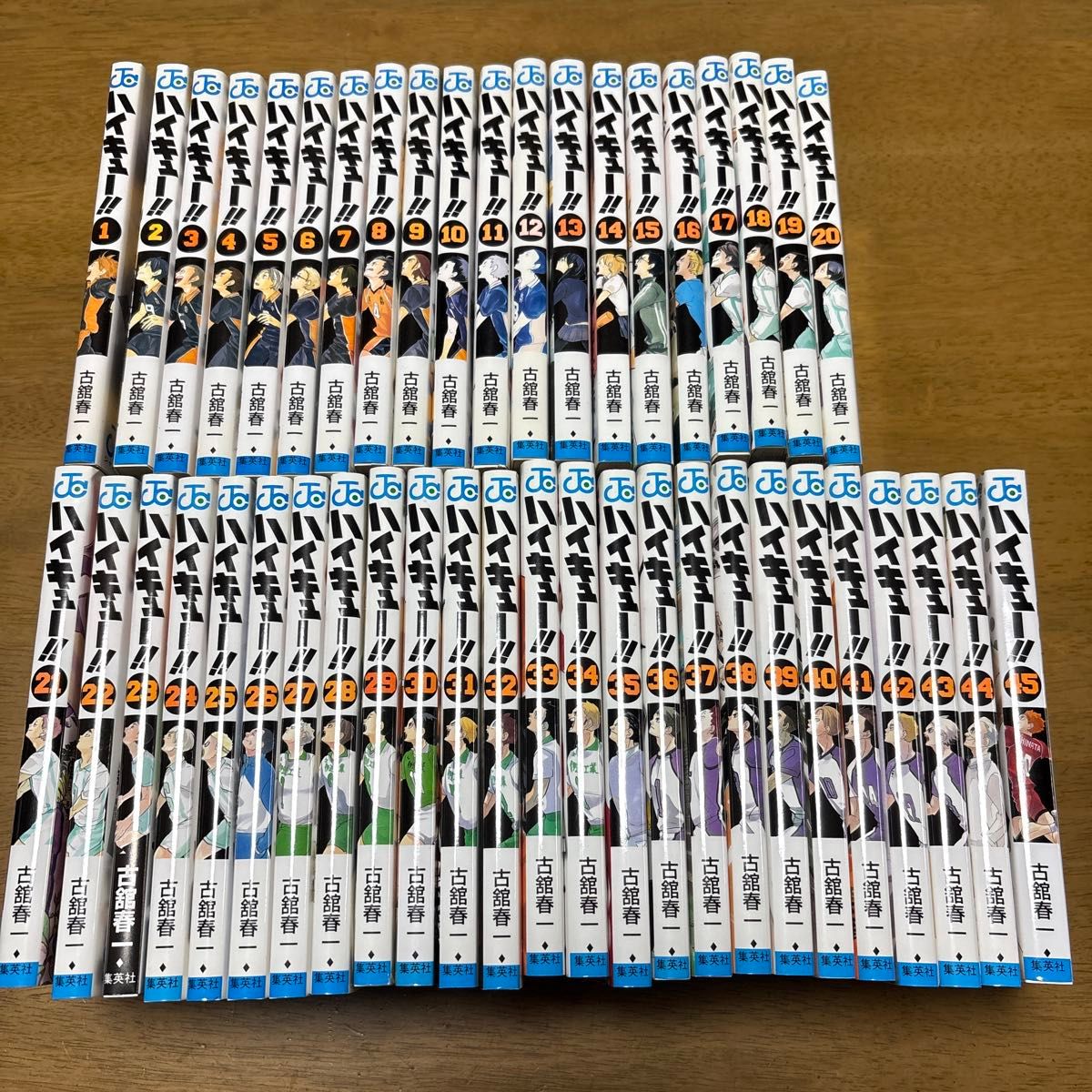 ハイキュー 漫画 1巻から45巻 全巻セット まとめ売り 古舘春一｜Yahoo