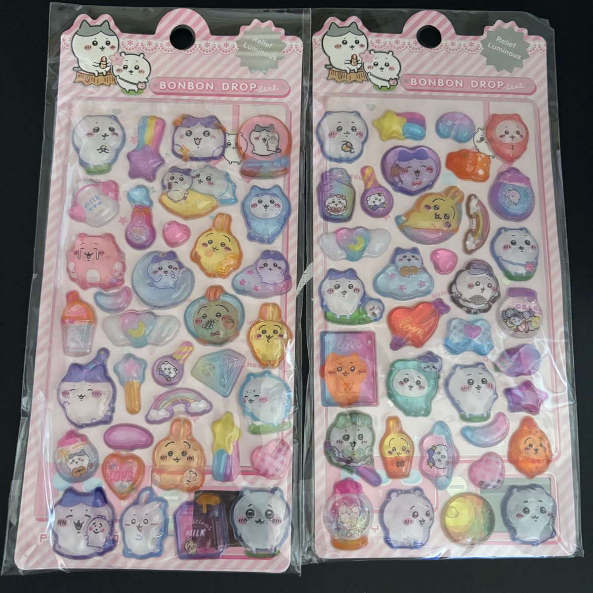最終値下げ【在庫1セット限り】ちいかわ ボンボンドロップシール