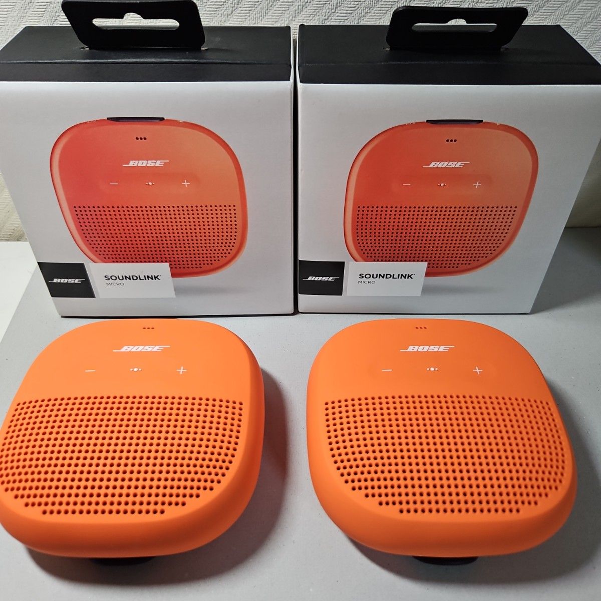 Bose Bluetooth スピーカー オレンジ ブラック 2色セット Bose