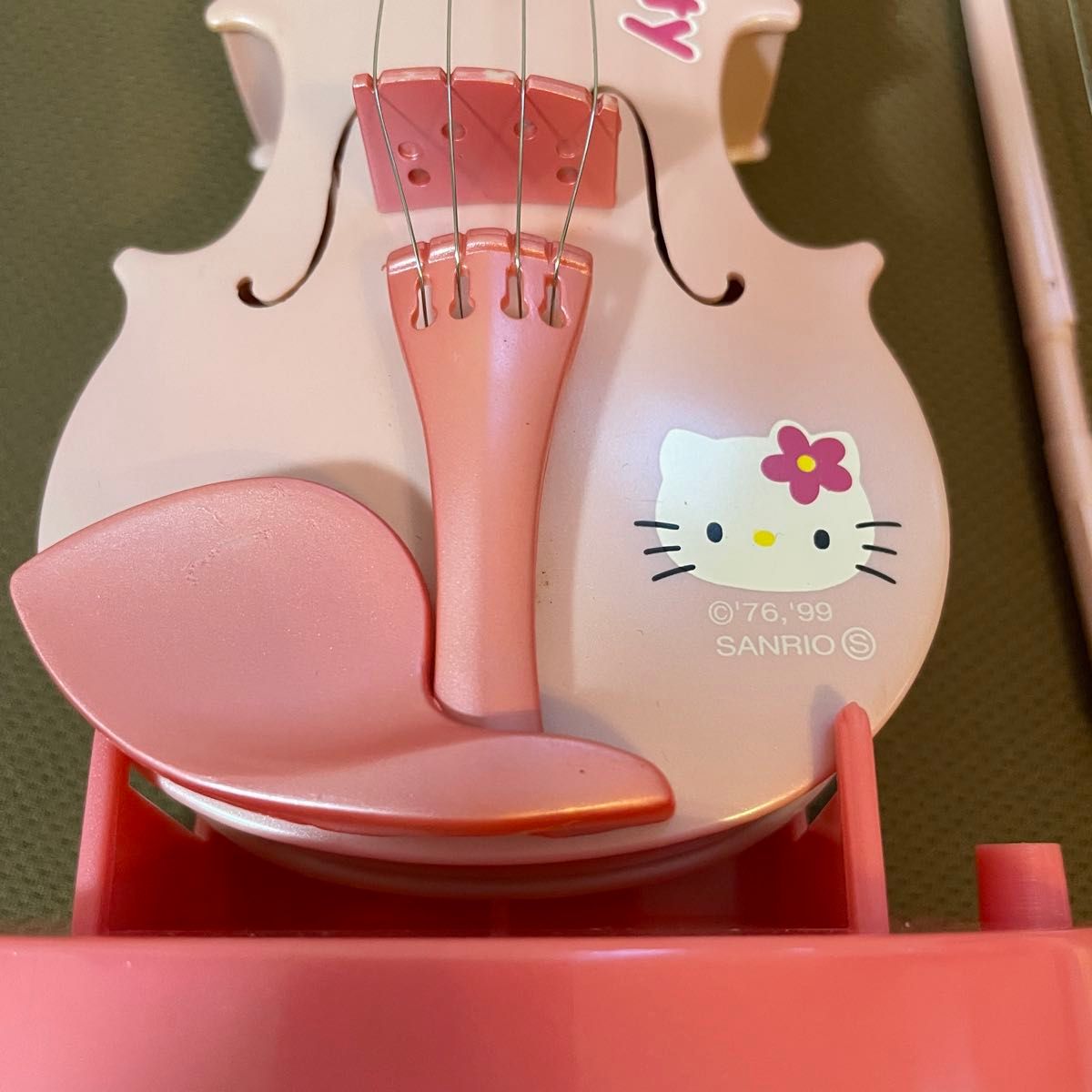 ハローキティ 希少 レア 1999年 おもちゃ バイオリン倶楽部Jr