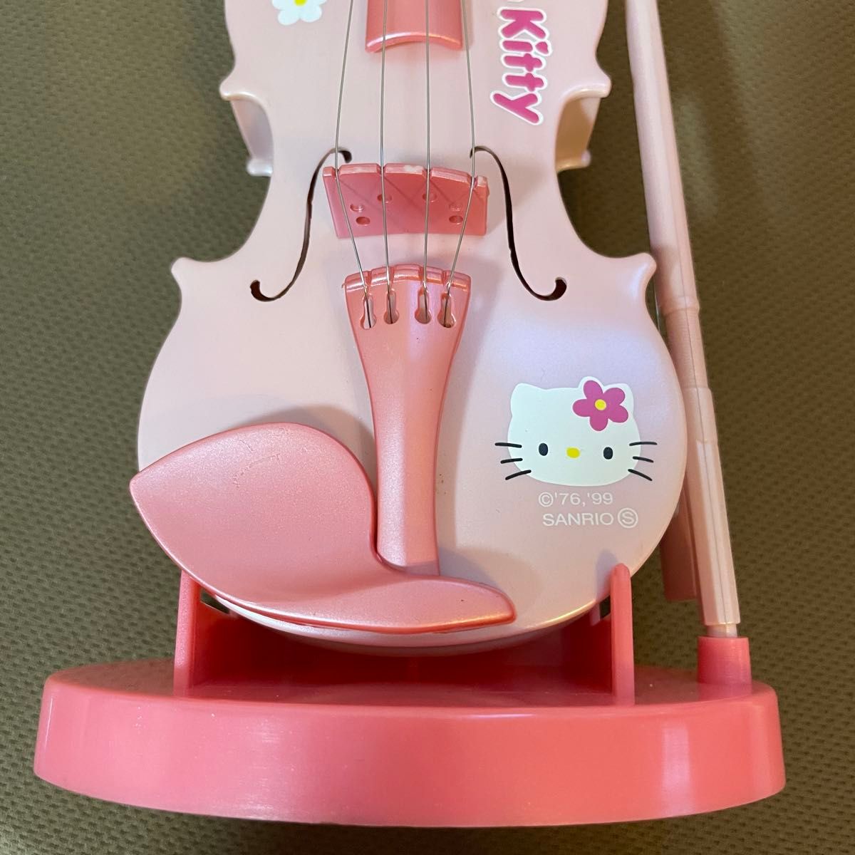 ハローキティ 希少 レア 1999年 おもちゃ バイオリン倶楽部Jr