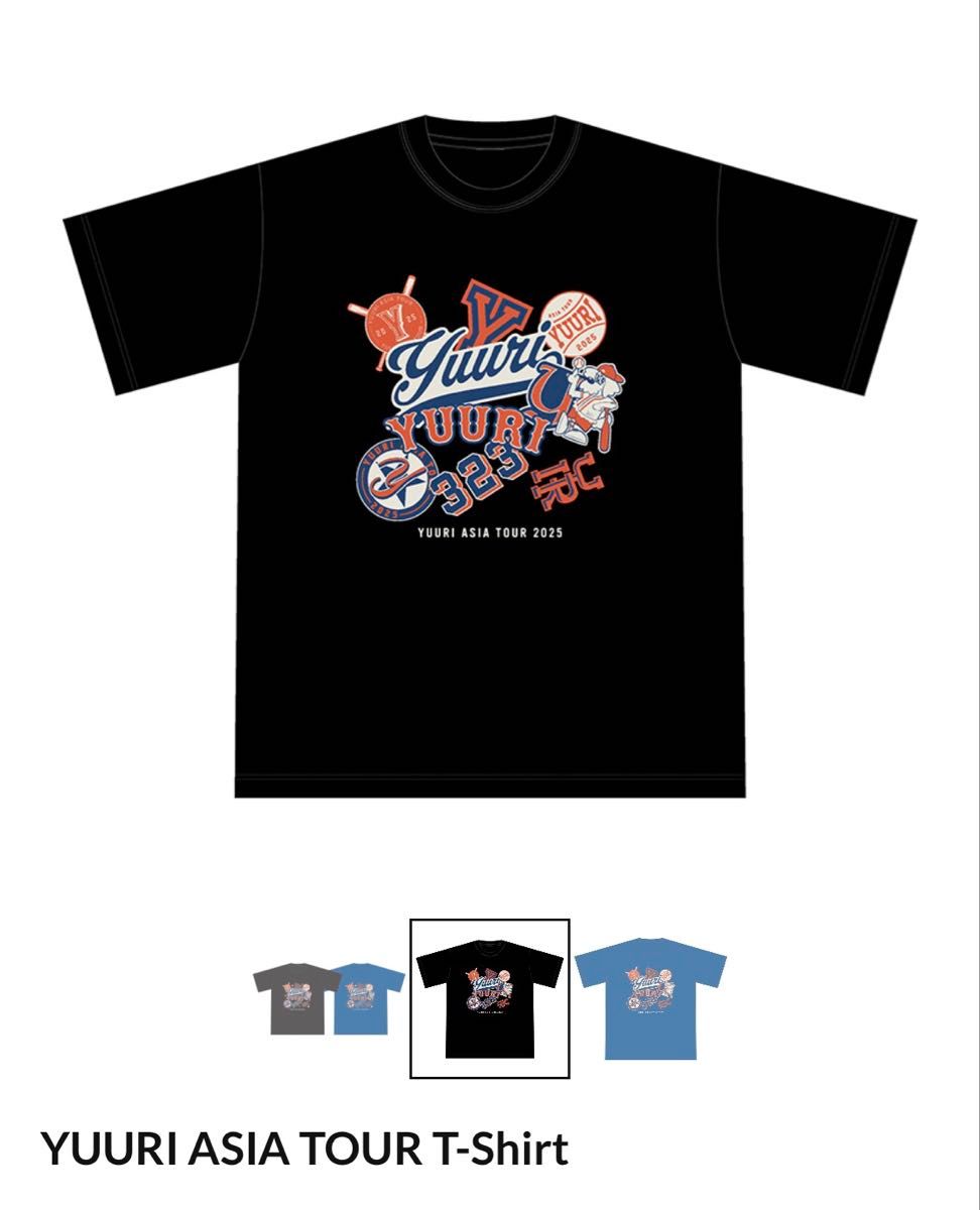 新品未開封】YUURI ASIA TOUR 2025 Tシャツ 優里 XLサイズ 即日発送
