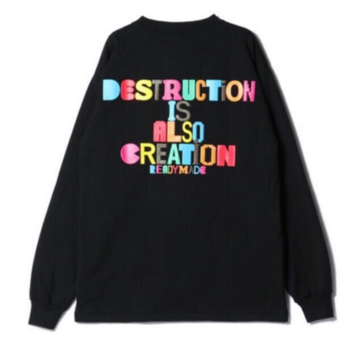 新品未使用 readymade コラボ 限定 ロンt ロングtシャツ Lサイズ