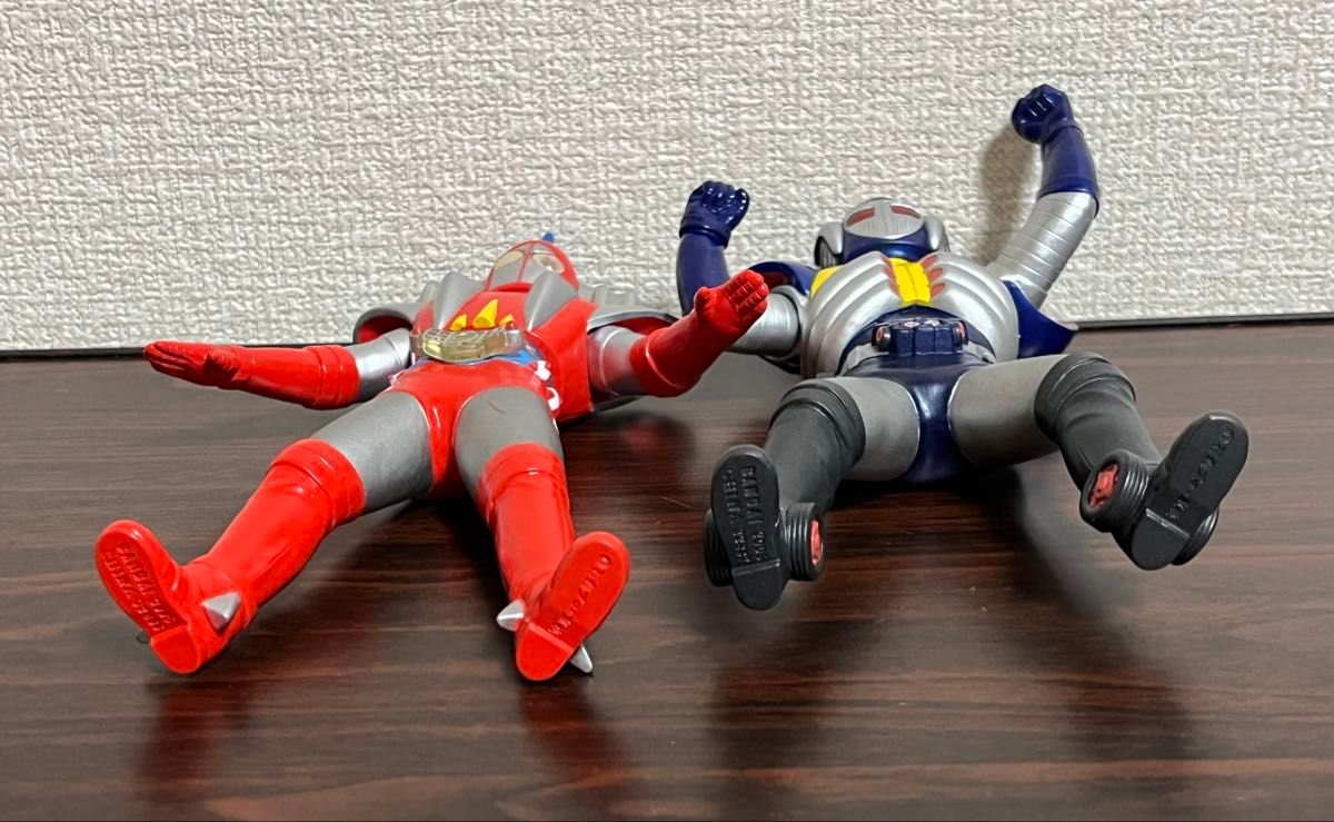 ソフビ魂 宇宙鉄人キョーダイン スカイゼル グランゼル 昭和レトロ