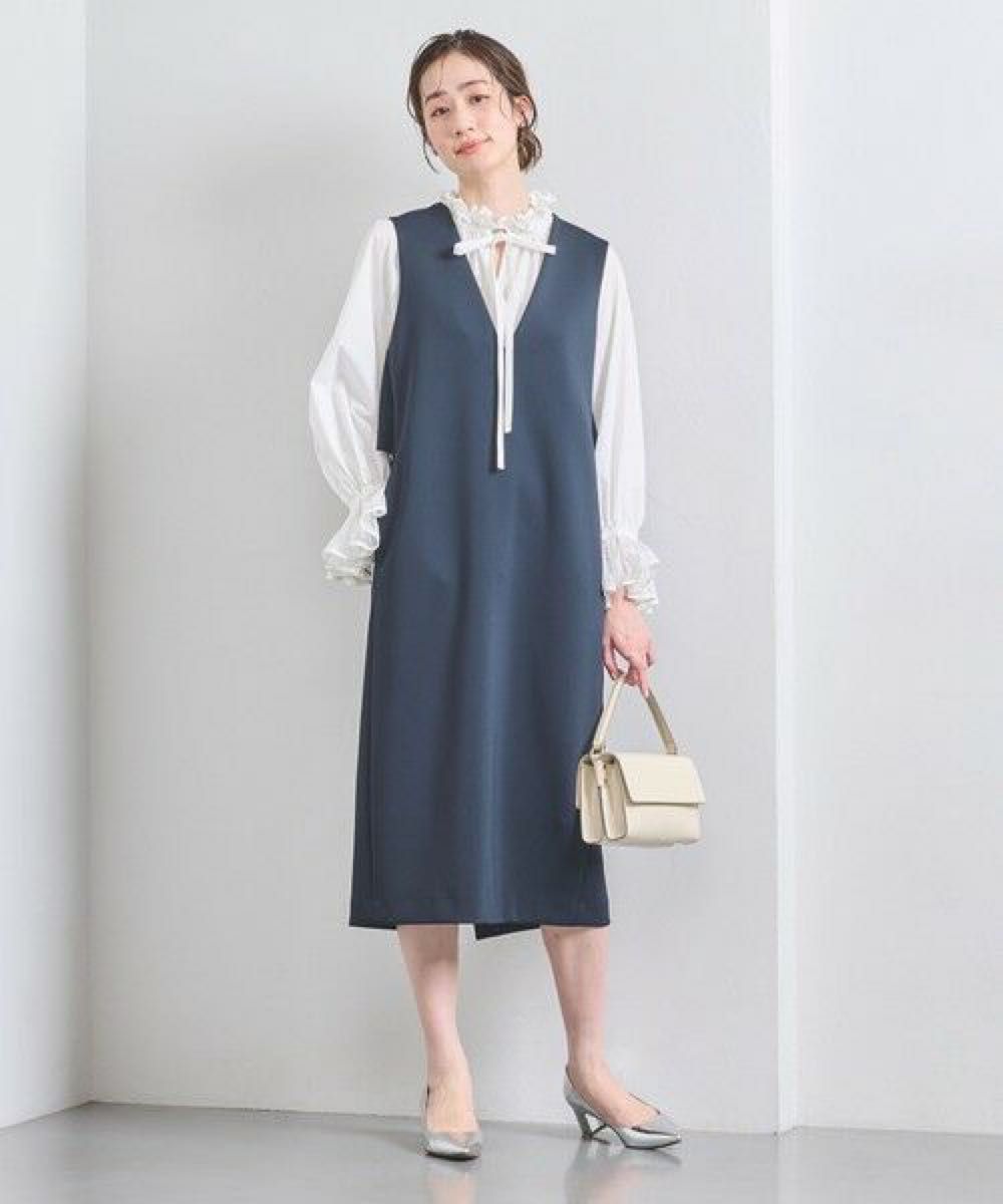 新品 UNITED ARROWS レースプリーツ フリル ブラウス｜Yahoo!フリマ