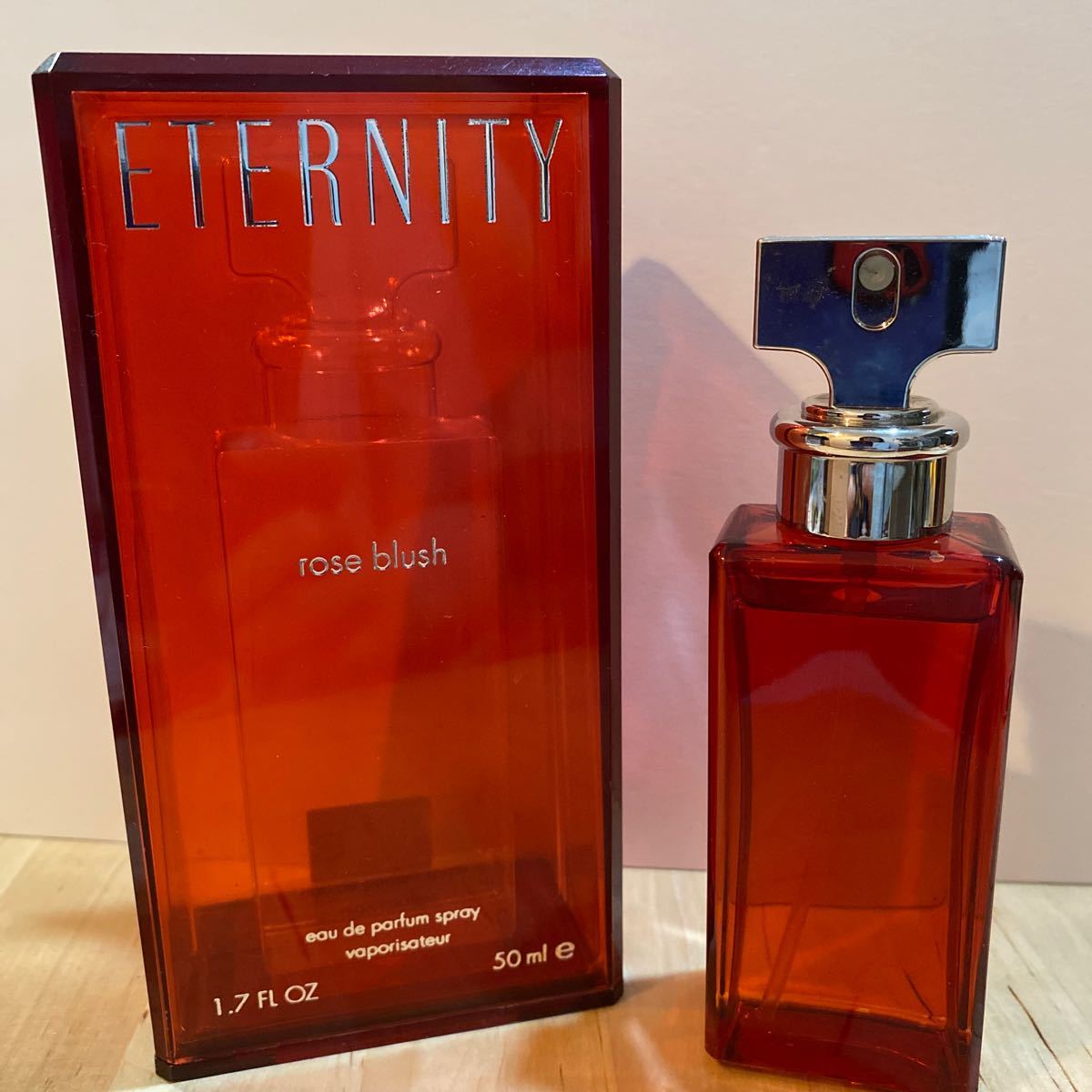 廃盤 レア 香水 カルバンクライン エタニティ ローズブラッシュ 50ml