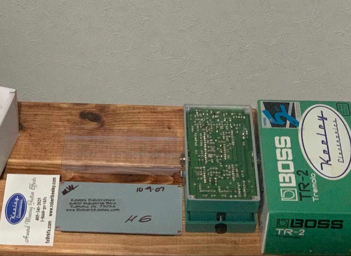 超希少 激レア 最初期】Keeley BOSS TR-2 Mod tremolo キーリー ボス