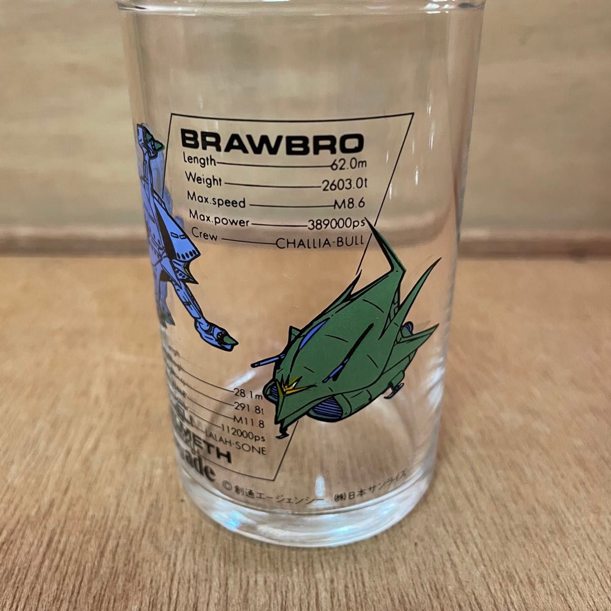 グラス サントリー ビールグラス GUNDAM ガンダム 昭和レトロ コップ