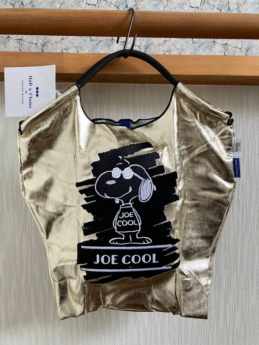 名古屋限定 ボールアンドチェーン ゴールドスヌーピー トートバッグ