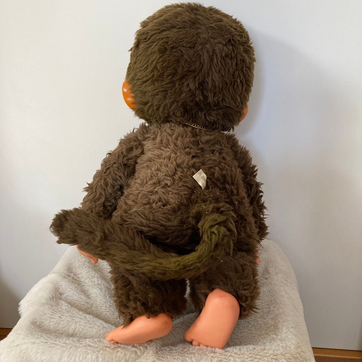セキグチ 大きいBIG モンチッチ 45cm ぬいぐるみ 昭和レトロ 1974