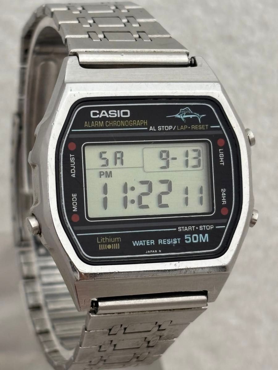 CASIO カシオ カジキ デジタル クォーツ【W-36 248】【動作状況 良好