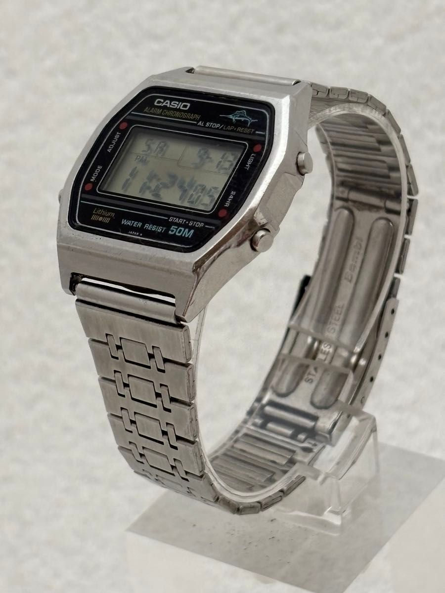 CASIO カシオ カジキ デジタル クォーツ【W-36 248】【動作状況 良好