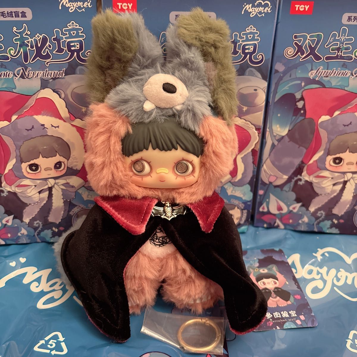 新品】maymei メイメイ 双生秘境 オオカミ ぬいぐるみ｜Yahoo!フリマ