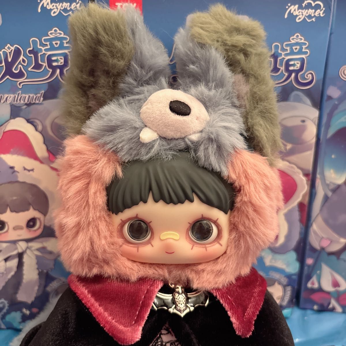 新品】maymei メイメイ 双生秘境 オオカミ ぬいぐるみ｜Yahoo!フリマ