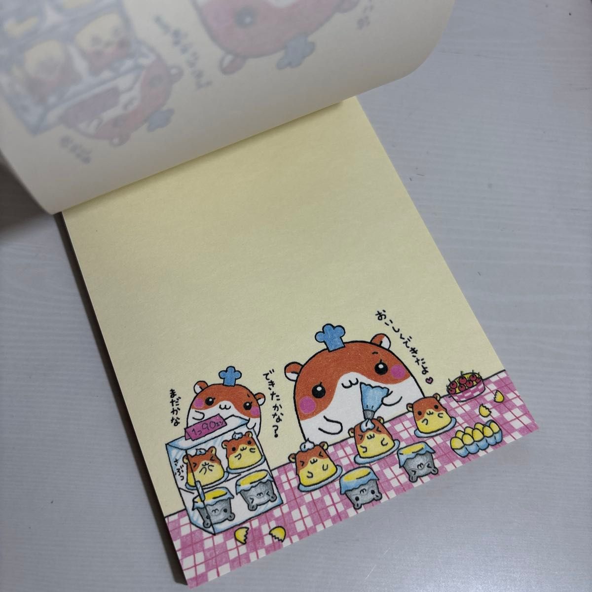 専用の商品です 平成レトロ ハムスター ハムちゃんプリンメモ帳 めっさ