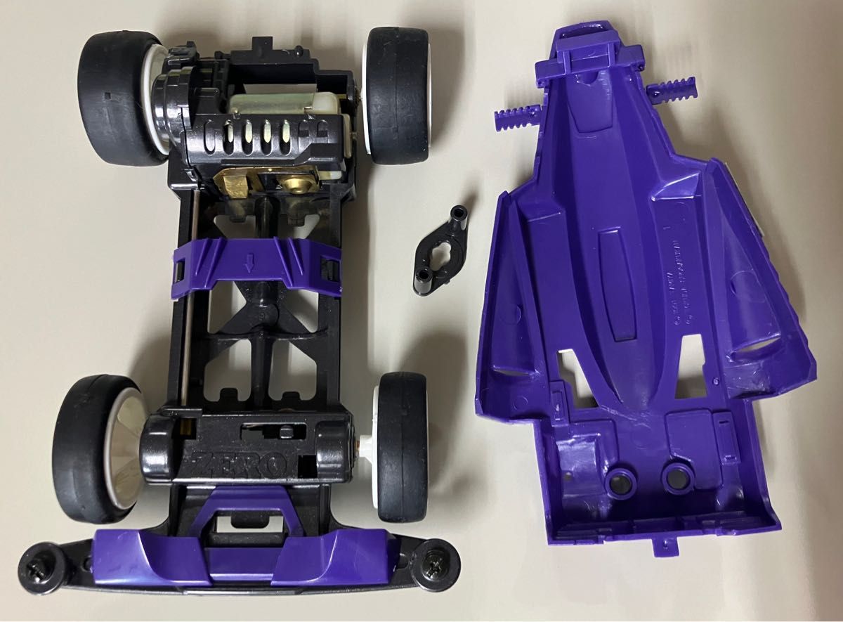 ミニ四駆 プロトエンペラーZX レーサーミニ四駆 タミヤ 組立済み 一部