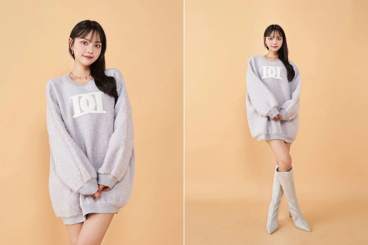 ダーリッチ darich アップリケブークレトップス ミニワンピース MIX