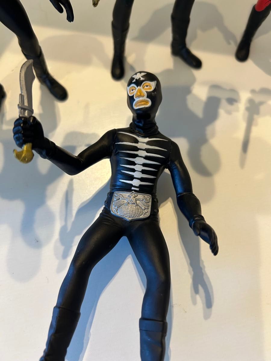 ショッカー戦闘員 ソフビ人形 5体セット 仮面ライダー 怪人｜Yahoo