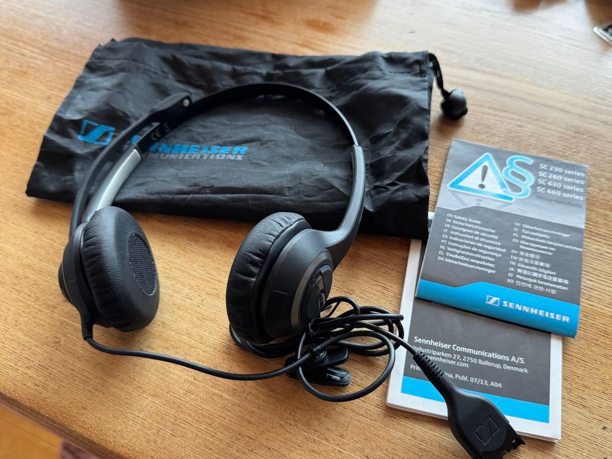 Sennheiser ゼンハイザー SC260 ヘッドセット 中古美品｜Yahoo!フリマ