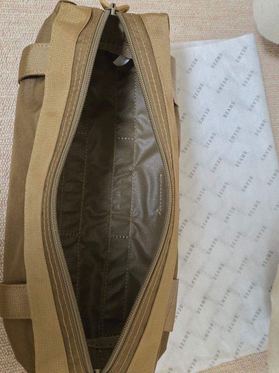 BEAMS PLUS【別注】BRIEFING / DT Pouch カラー COYOTE 新古品｜Yahoo