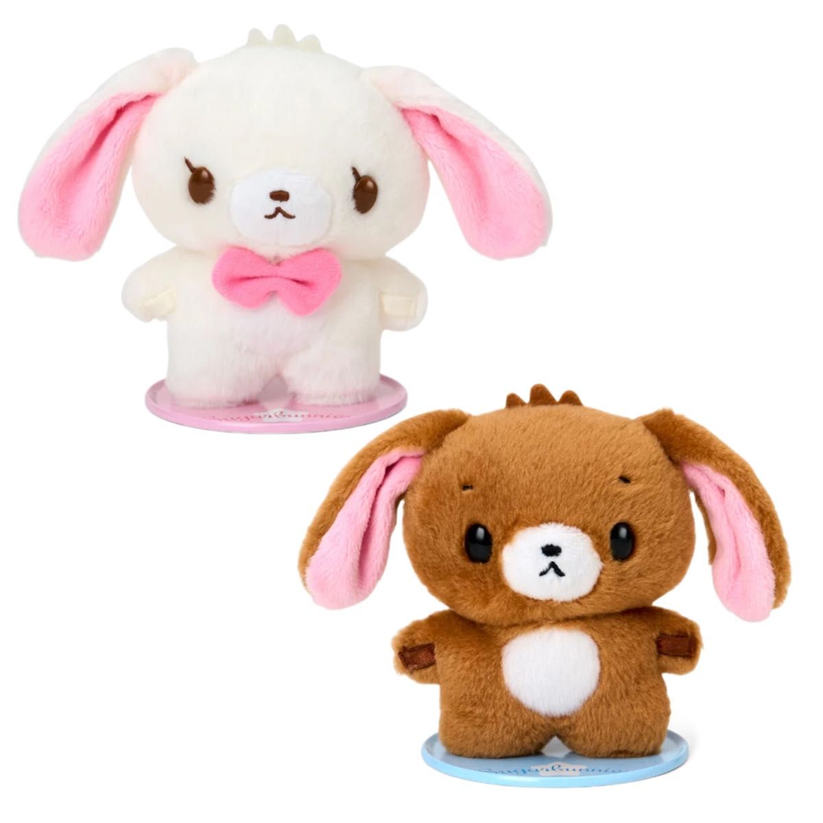 しろうさ くろうさ シュガーバニーズ ぬいどりドールS ぴたっと