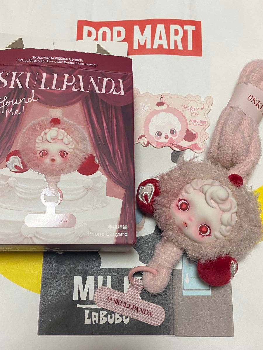 スカルパンダ スマホストラップ Moldy Muffin POP MART｜Yahoo!フリマ